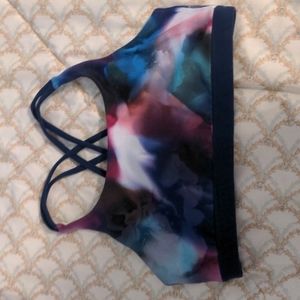 Athletic girl size extra large sports bra rainbow 🌈